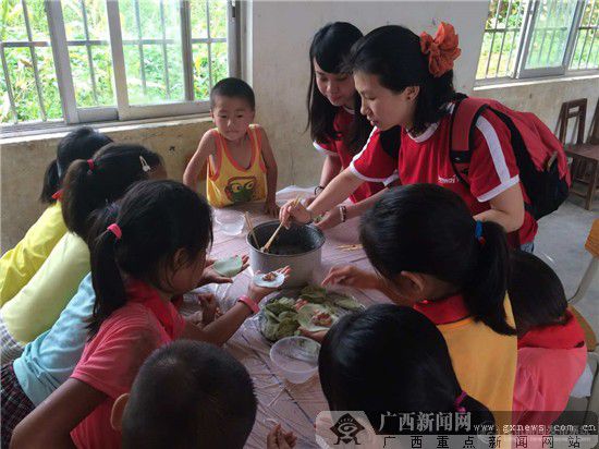 “爱在骑中”公益活动圆梦宾阳四才小学